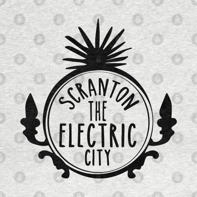 Scranton The Electric city by Planet of Tees